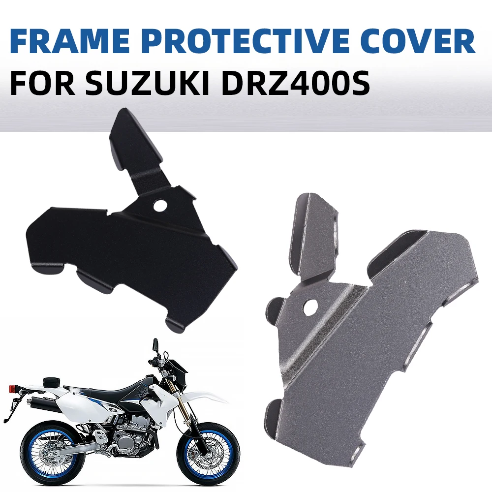 DRZ400E Frame Side Cover Guard Fairing Protector For SUZUKI DR-Z400E  DRZ400 E 2000 - 2019 2020 2021 2022 Motorcycle Accessories