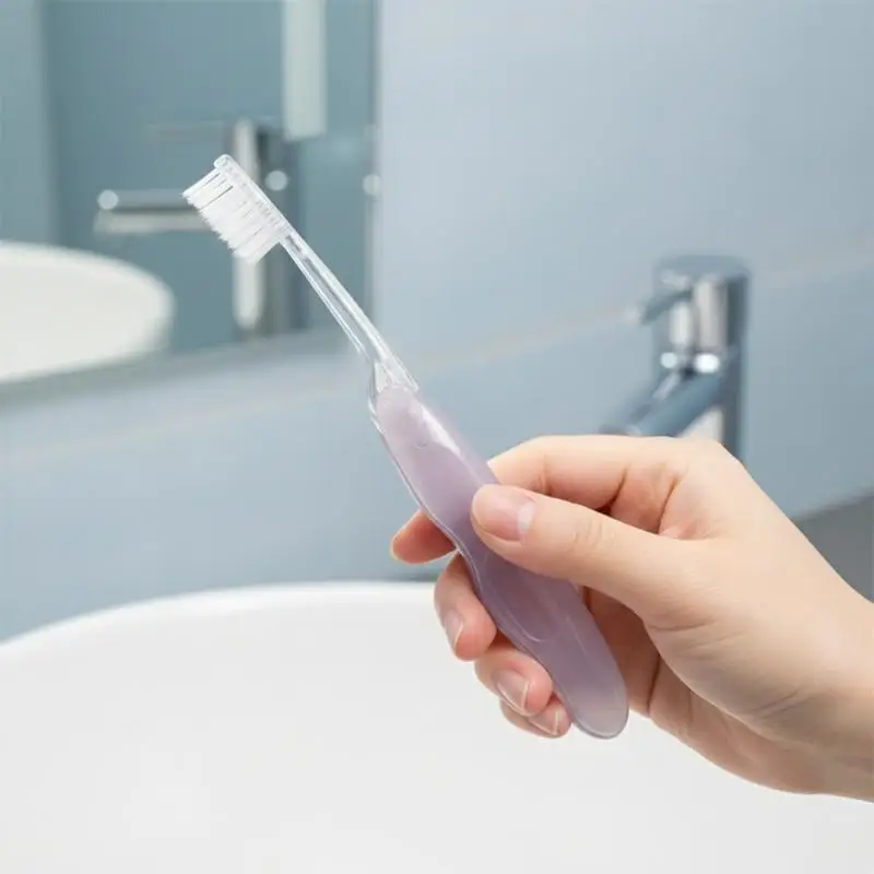 

Hygiene Oral Portable Disposable Foldable Travel Camping Toothbrush Hiking Tooth Brush Tooth Cleaning Tools