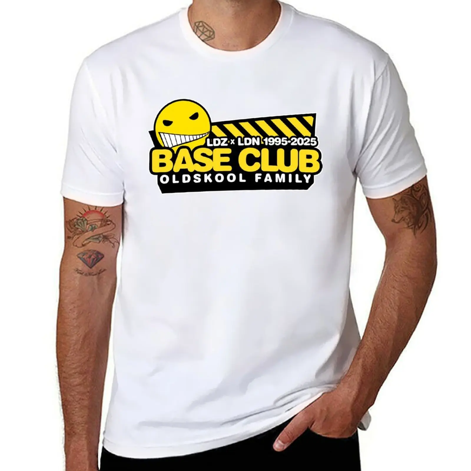 

Base Club 1995-2025 T-Shirt t shirt man plain t shirt men 100% cotton luxury brand t shirt custom print T-Shirt