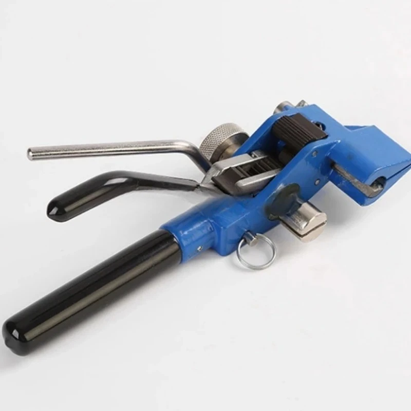 304 Stainless Steel Cable Tie Gun Stainless Steel Zip Cable Tie Plier Bundle Tool，zunchadora para cinta de acero