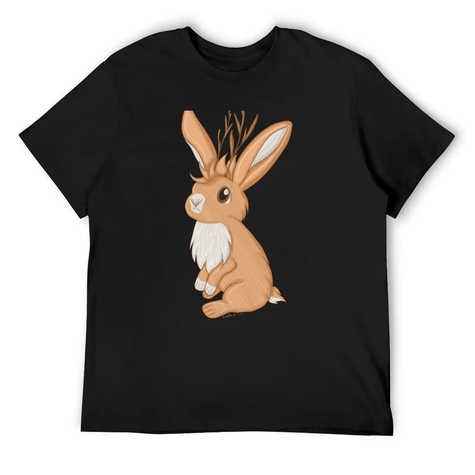 

Jackalope T-Shirt summer tops customizeds boys whites mens cotton t shirts