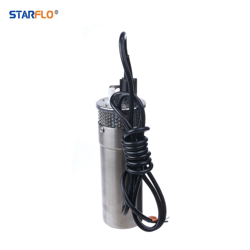 2026unique STARFLO Factory Price 12LPM Agriculture Irrigation Stainless Steel Submersible Electric Water Pump for Bore Well
