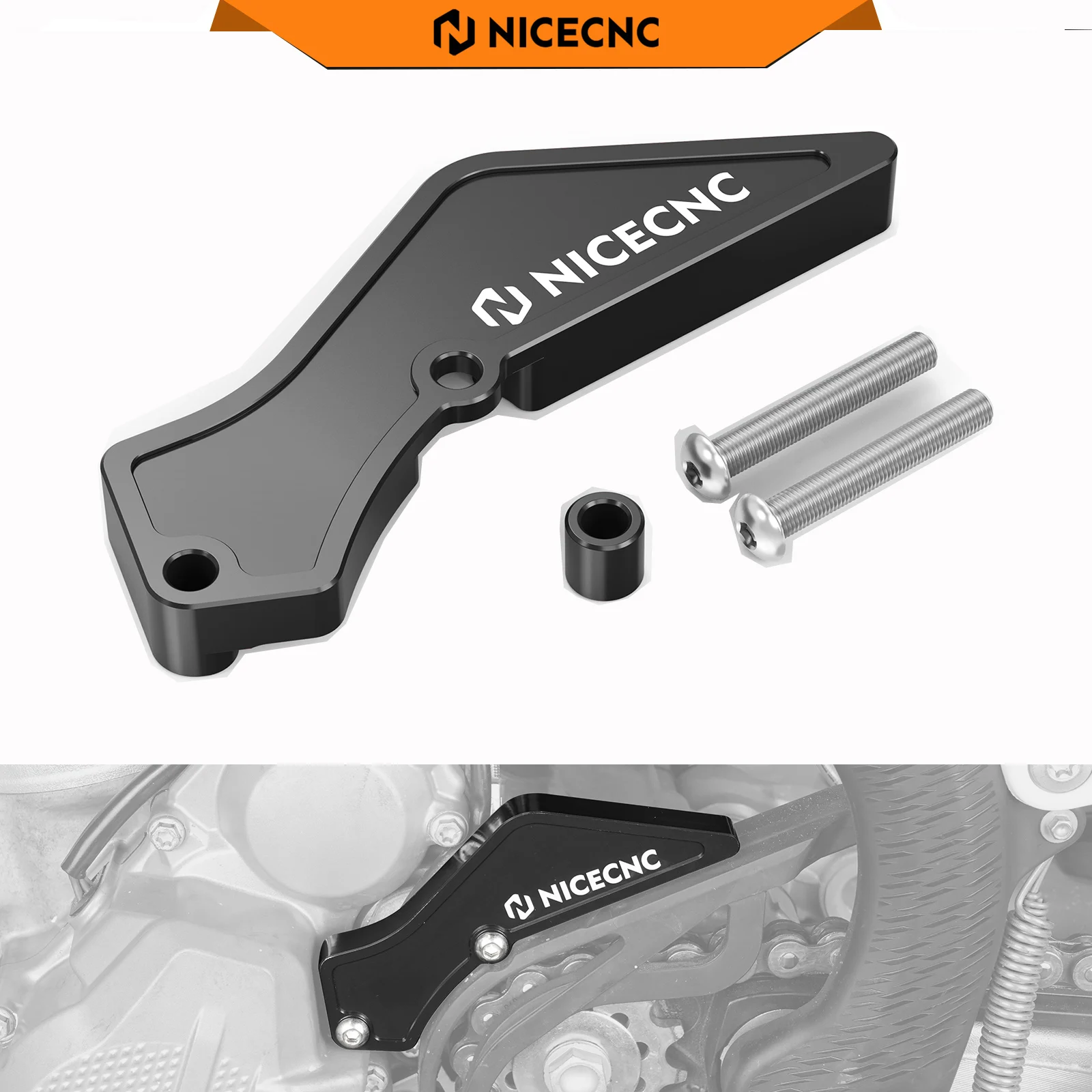 

NICECNC 4T Case Saver For Husqvarna FE250 FE350 2017-2023 FC250 FC350 2016-2022 FX350 2017-2022 For KTM 350 EXC-F GASGAS MC250F