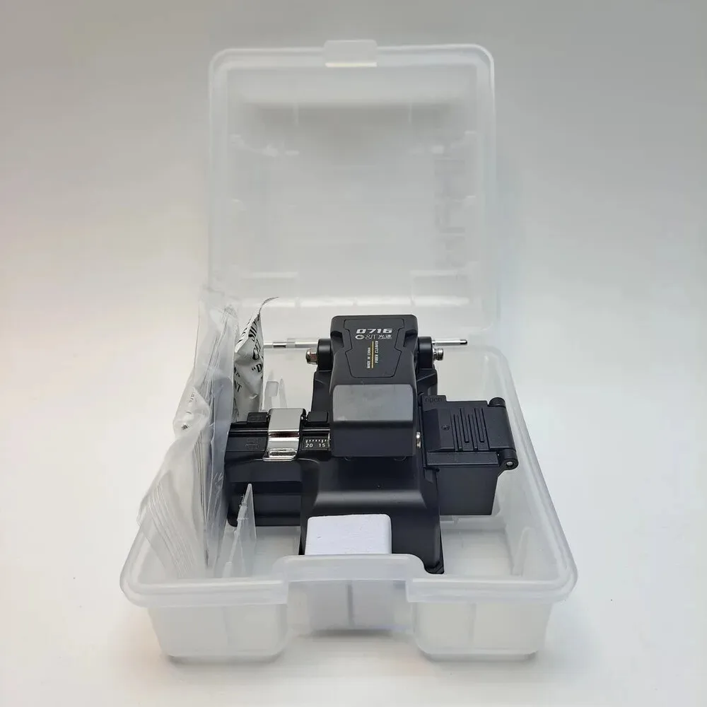 

Огненочный высокоточный скалыватель волокна 0716. Высокоточный резак с чип-коробкой и режущим инструментом для мусорного бака.