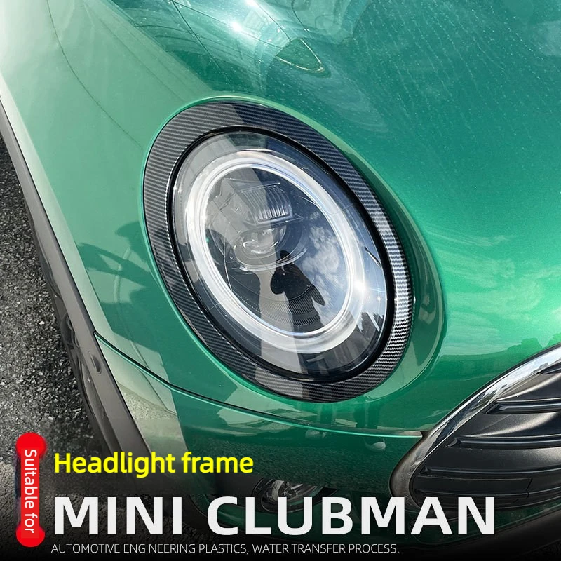 

For Mini Cooper Clubman F54 2016-2022 Car Accessories Headlight Taillight Frame front Rear Lamp Ring Decorative Cover Stickers