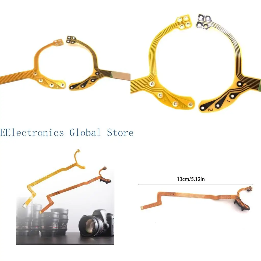 

462B Lens Apertures Flexible Cable FPC For EF 18-55mm Lens Repair Replacement