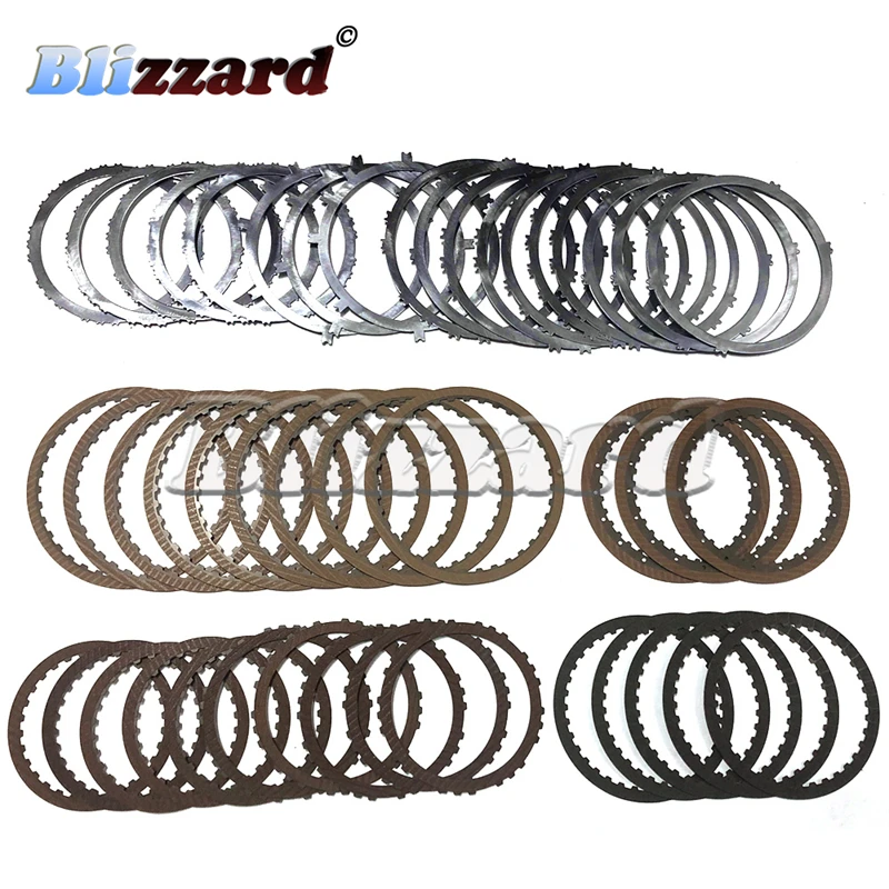 New A6LF1 A6LF2 A6LF3 6AT Gearbox Transmission Clutch Friction Pad Steel Plate Rebuild Kit For Hyundai Kia Naza A6MF1 A6MF2