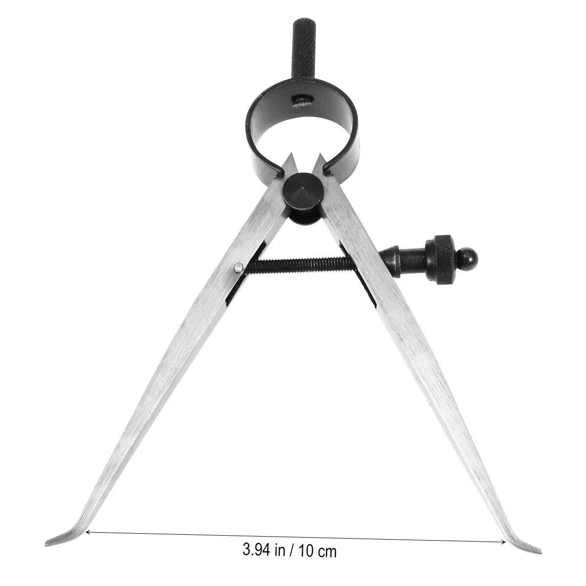 

Stainless Steel Divider Caliper 100Mm Precision Measuring Tool For Distance Transfer Arc Drawing Rapid Spring Nut