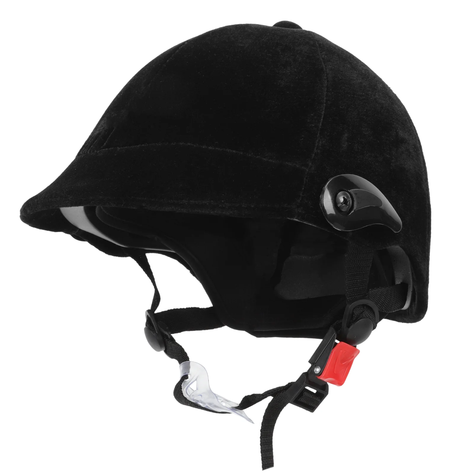 Horse Riding Kids Rear Brake Shoes Toddler Equestrian Protective Black Safety Hat