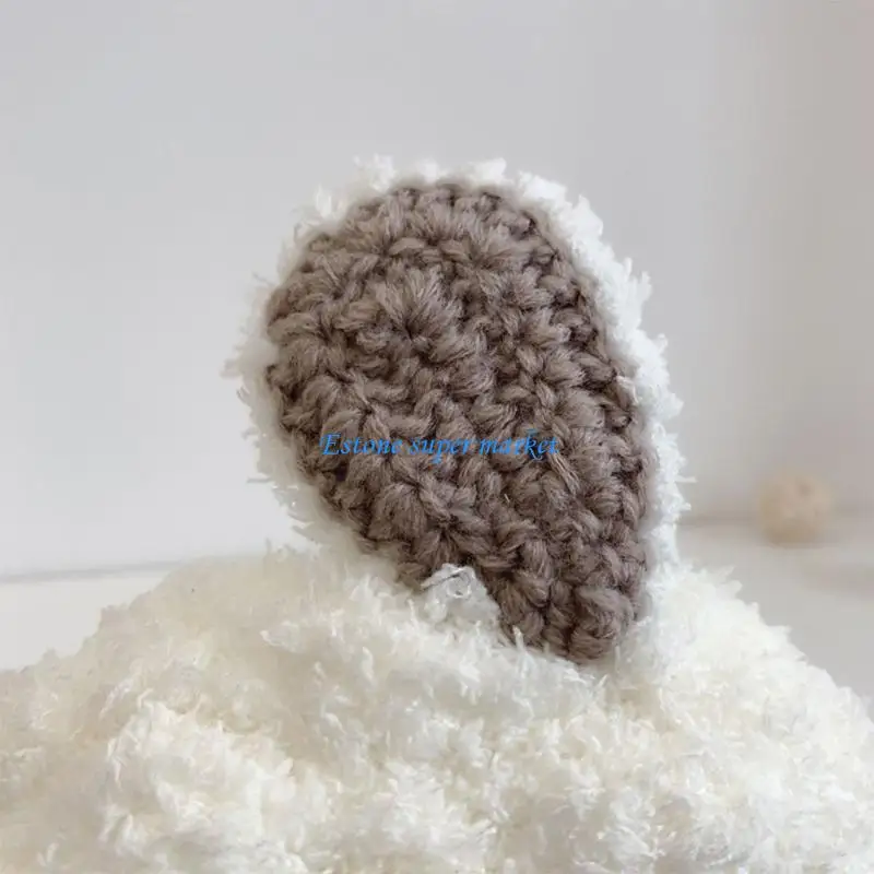 

090B Ears Baby Hat Winter Warm Plush Hat Kids Cap Bonnet Ear for Protection Soft Thicken Toddler Beanie