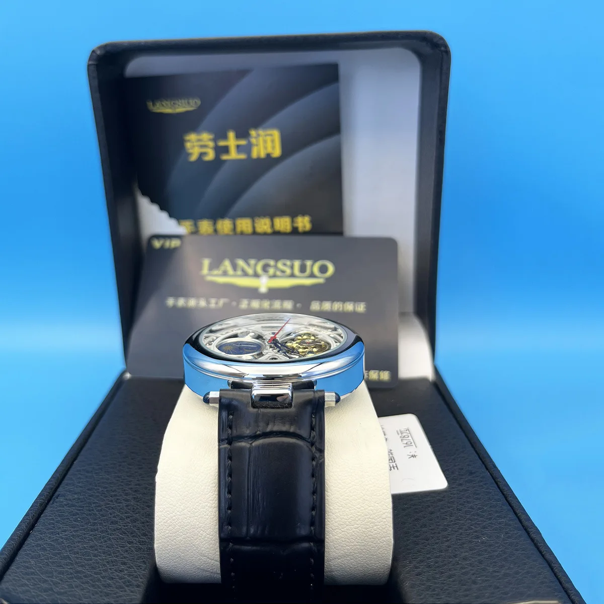 ساعات يد ميكانيكية أوتوماتيكية فاخرة مقاومة للماء، حركة كلاسيكية منقوشة، ساعات توربيون كاملة للرجال، هدايا