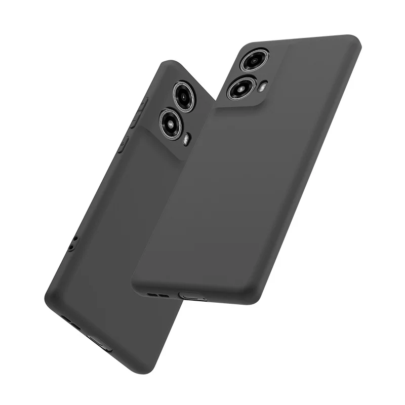 For Moto G85 5G Case G 85 TPU Soft Black Slim Matte Silicone Case for Motorola Moto G85 Back Cover MotoG85 Phone Cases