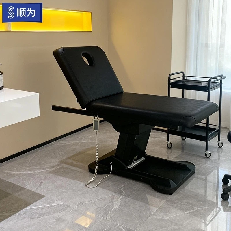 Massage Table & Bed,Beauty Salon Furniture,Adjustable Beauty Salons, Chiropractic , Massage Bed With Face Hole, Physiotherapy, T