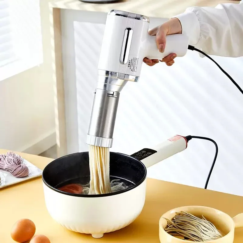 Handheld Portable Home Noodle Maker Fully Automatic Compact Electric Noodle Maker For Making Thin and Wide Noodles