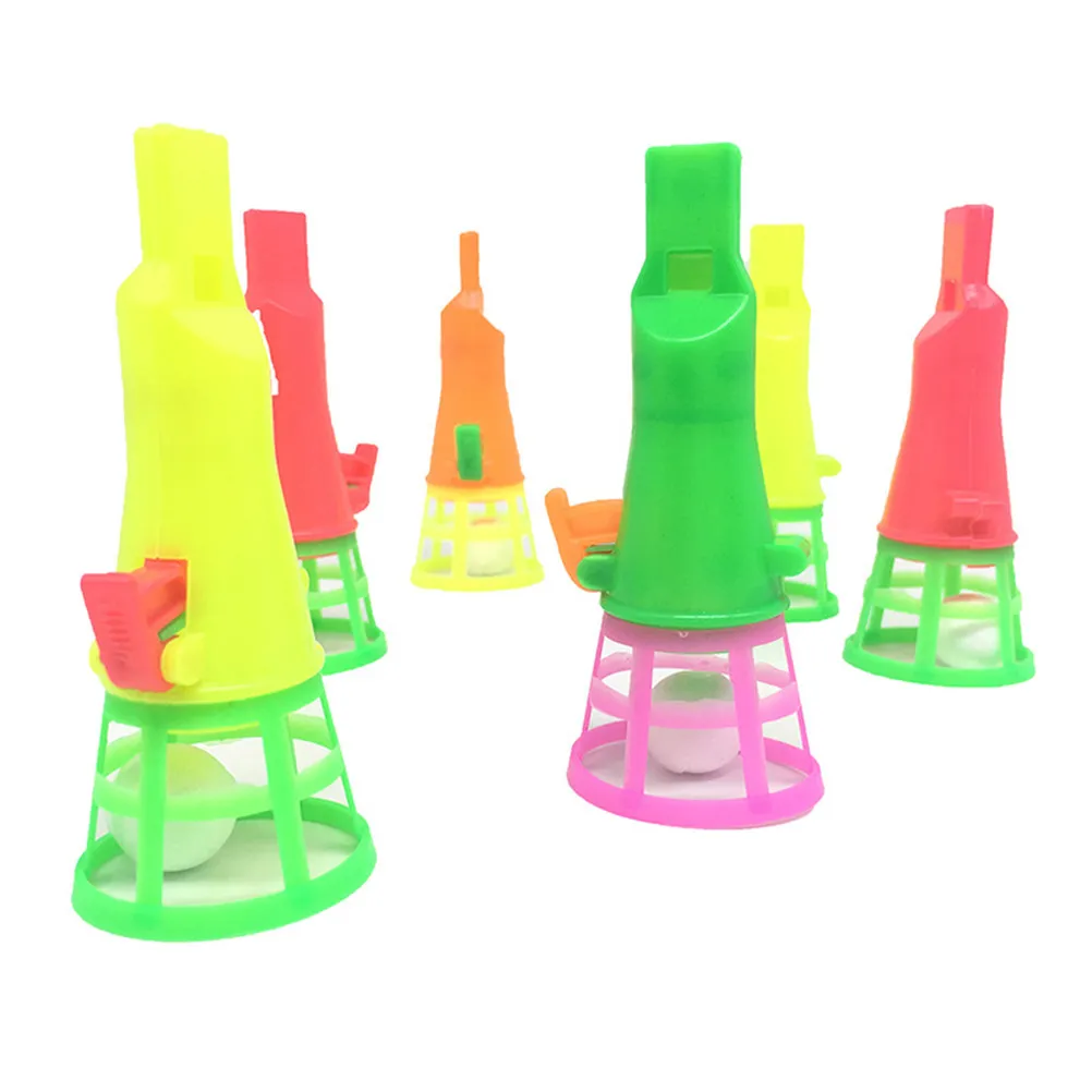 

15Pcs Plastic Shooting Ball Launcher Outdoor Indoor Game Role Play Ball Catapult Shooter for Kids Coordination Team Building