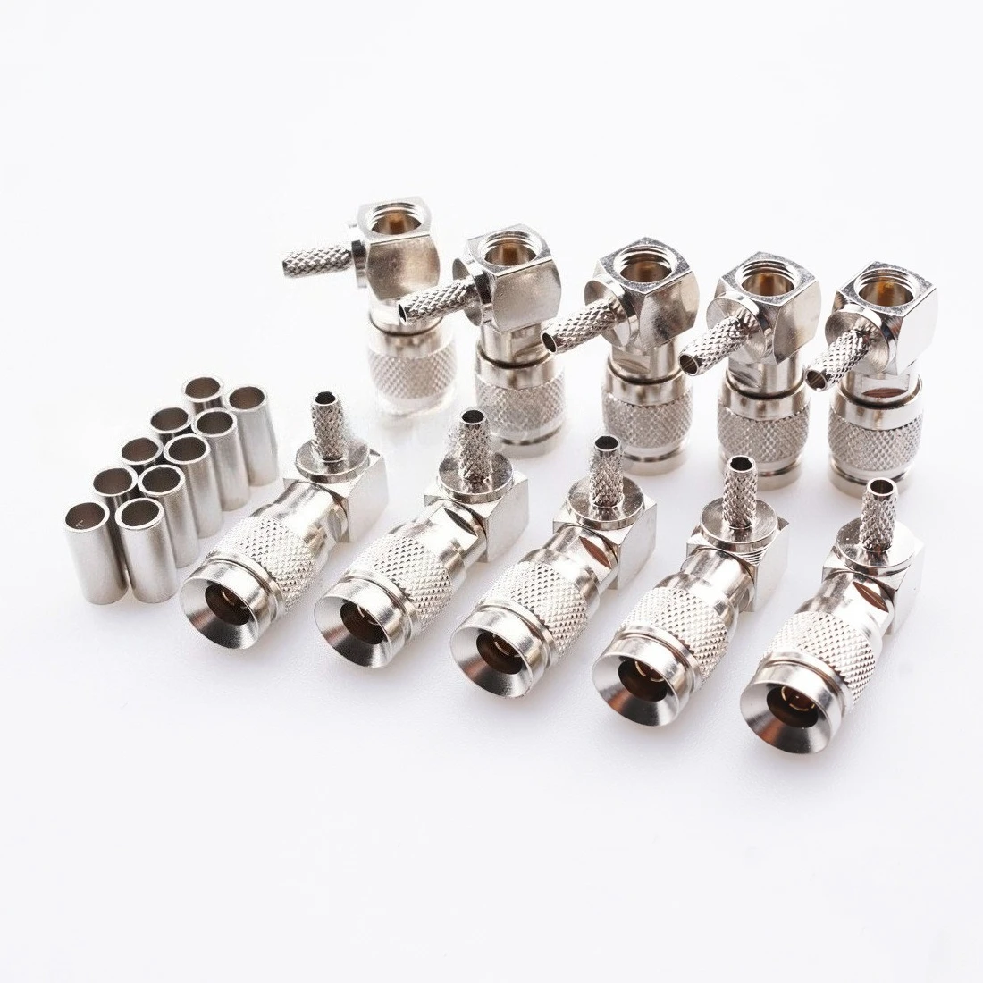 5PCS CC4-JC-1.5 Video Head Connector Miniature SDI/CC4Din Welding RF Coaxial Connector Adapter