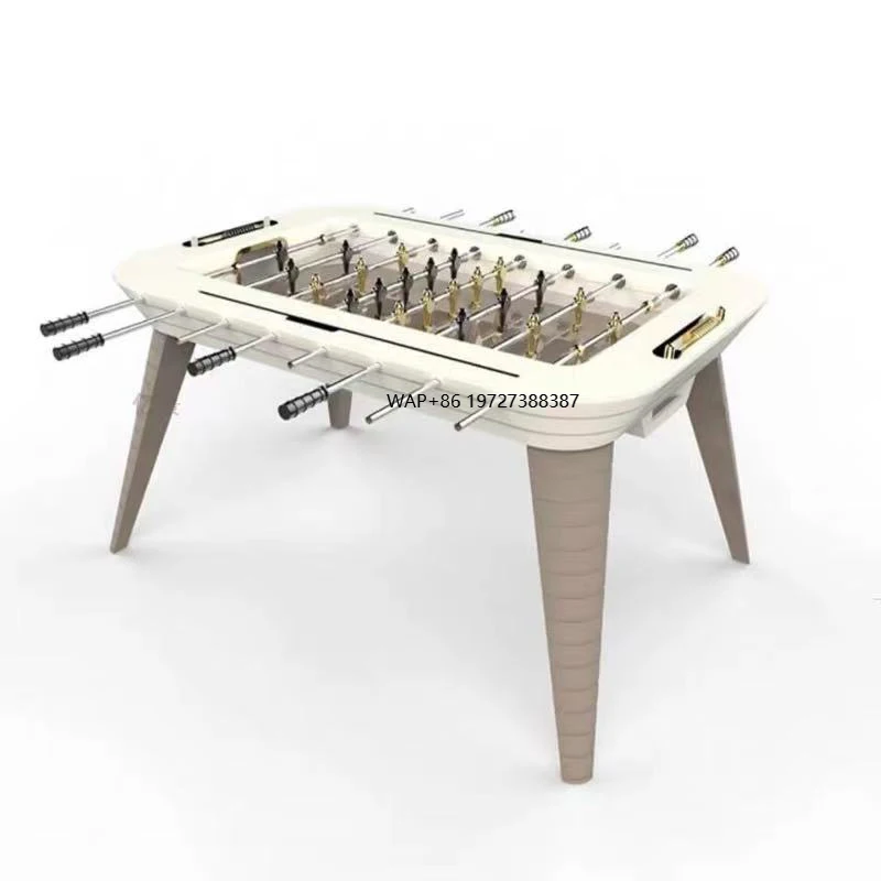 High Quality MDF Retractable Indoor Soccer Table Home Entertainment Football Game with Retractable Design