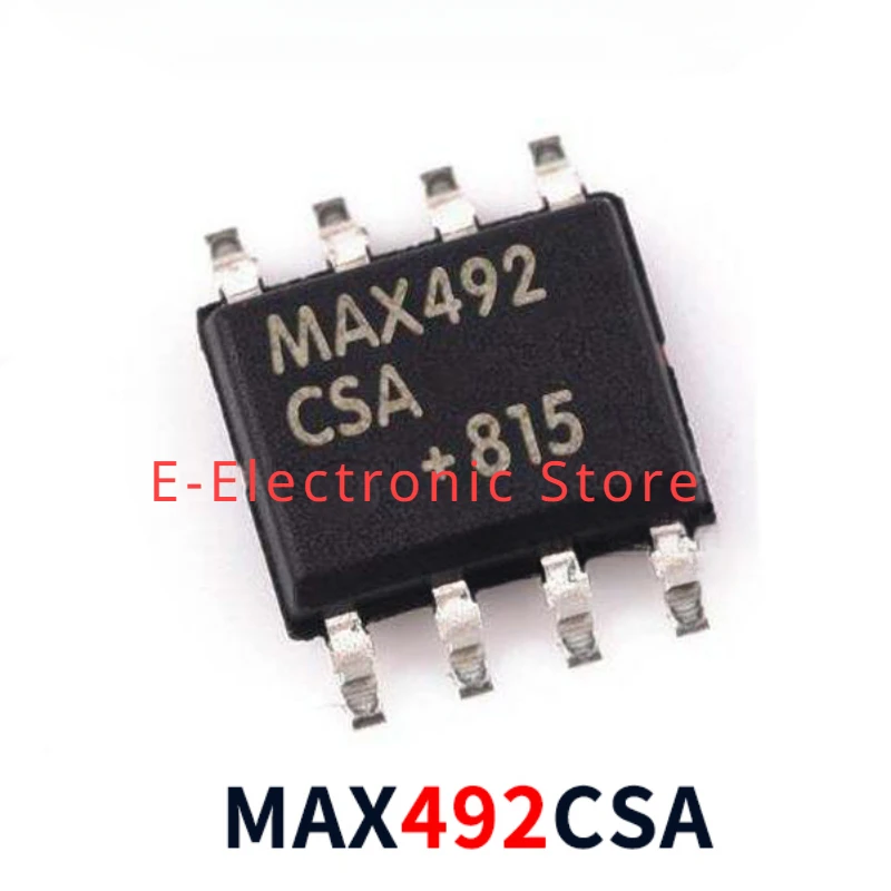 

5PCS/LOT MAX492CSA+T MAX492ESA Single/Dual/Quad, Micropower, Single-Supply Rail-to-Rail Op Amps