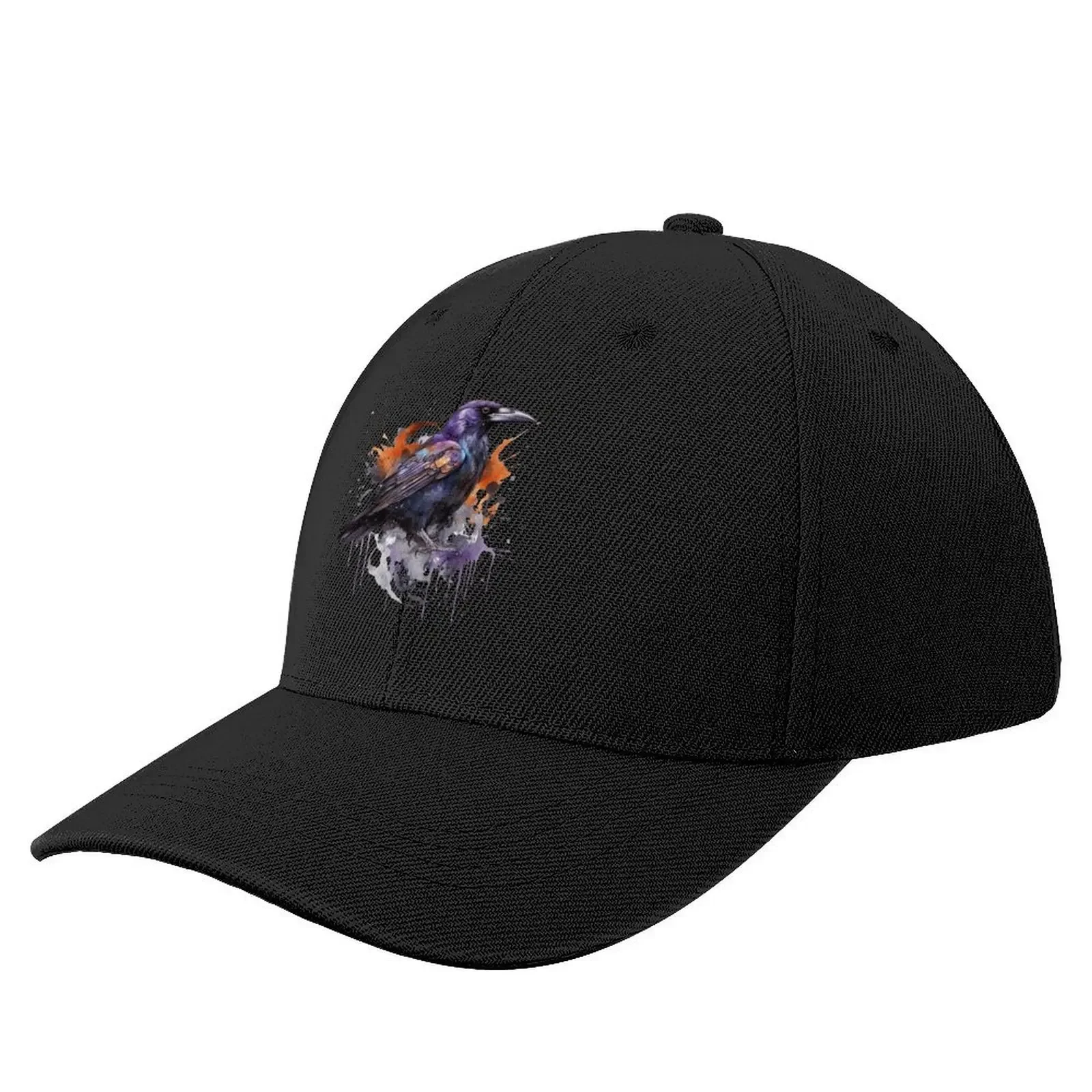 

Crow Baseball Cap Big Size Hat Beach Outing Trucker Hats For Men Women's