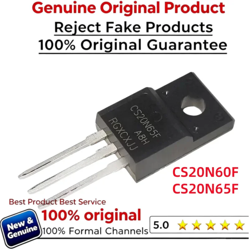 5-10-20PCS100% New Origina lCS20N60FA9H CS20N60F 20N60 CS20N65FA9H CS20N65F 20N65 MOS FET 20A 650V 600V TO-220F