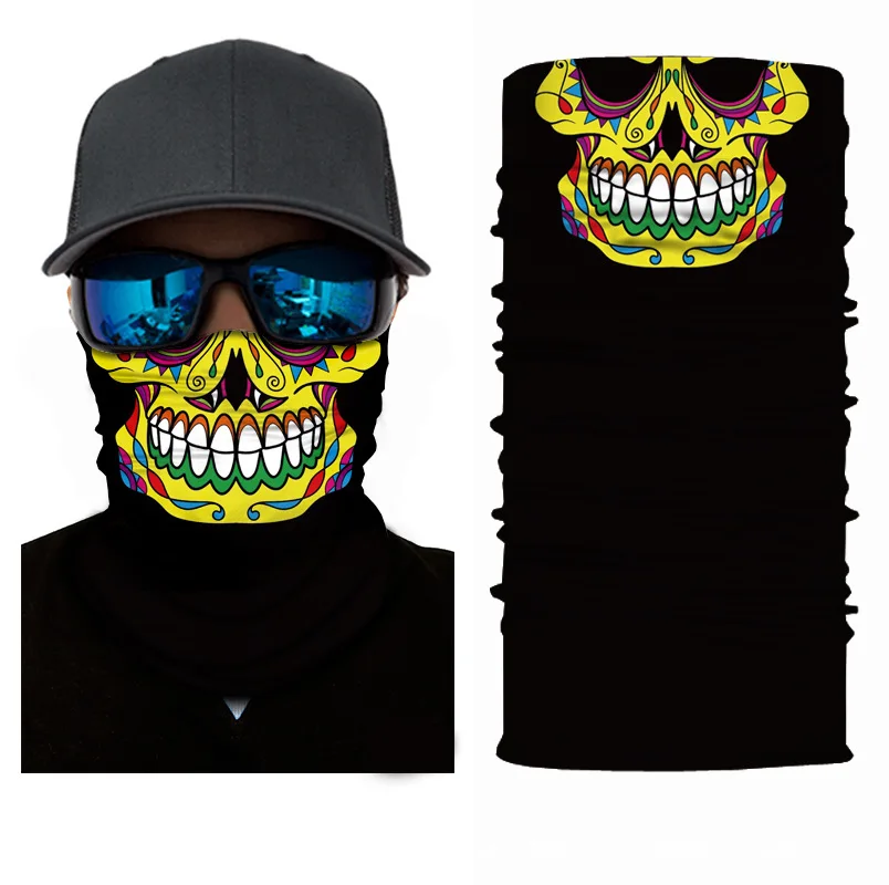 Camouflage Radfahren Gesichtsmaske Schal Hals Gamasche Männer Nahtlose Bandana Frauen Stirnband Sturmhaube Gesichtsschutz – Detail 10