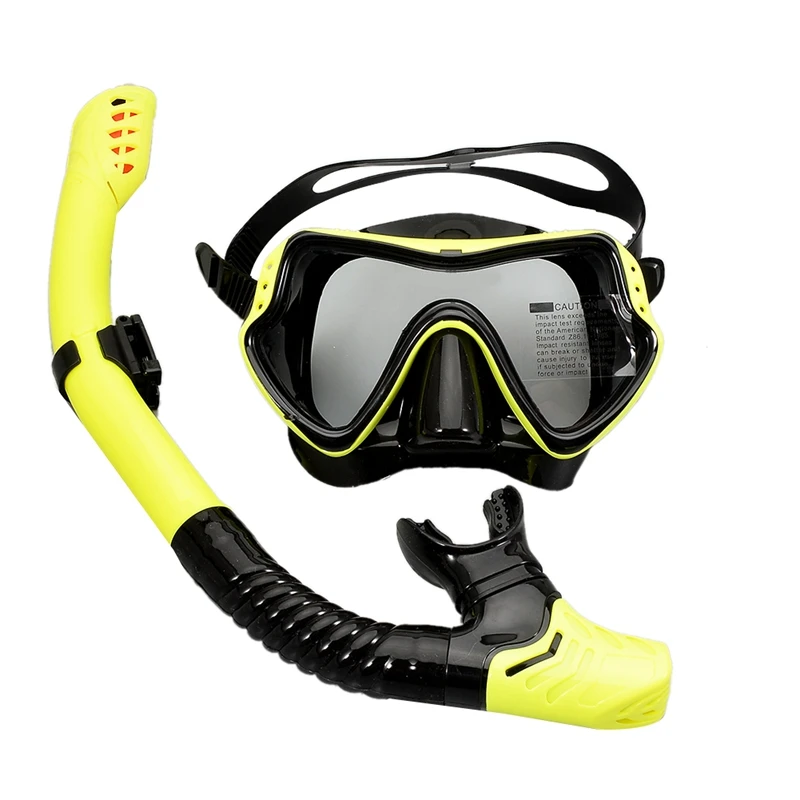 Professional Scuba Diving Mask Snorkeling Set Silicone Anti-Fog Goggles Glasses Swimming Pool Equipment