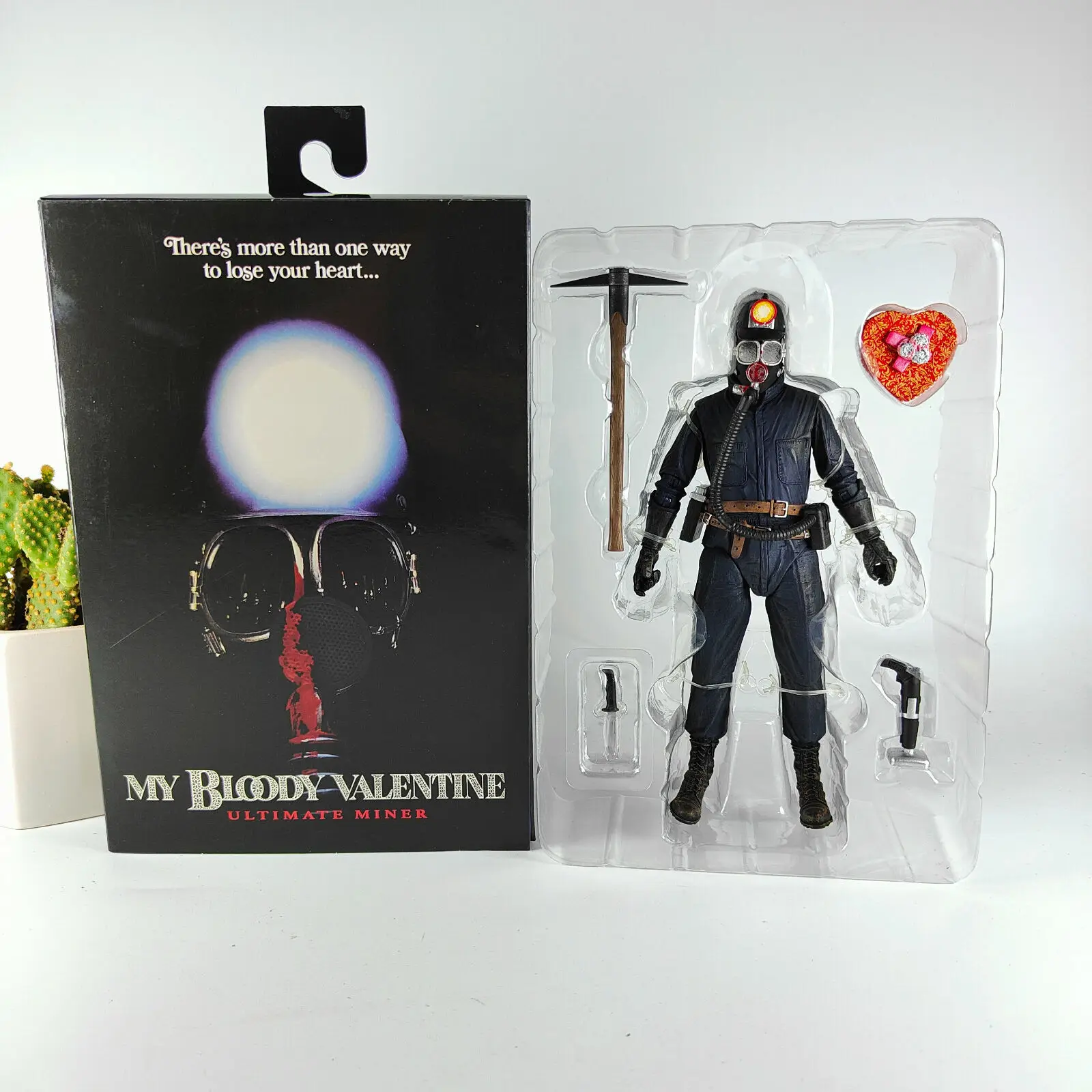 NECA My Bloody Valentine Miner Joint Movable Action Figure PVC Toys Collection Doll Model