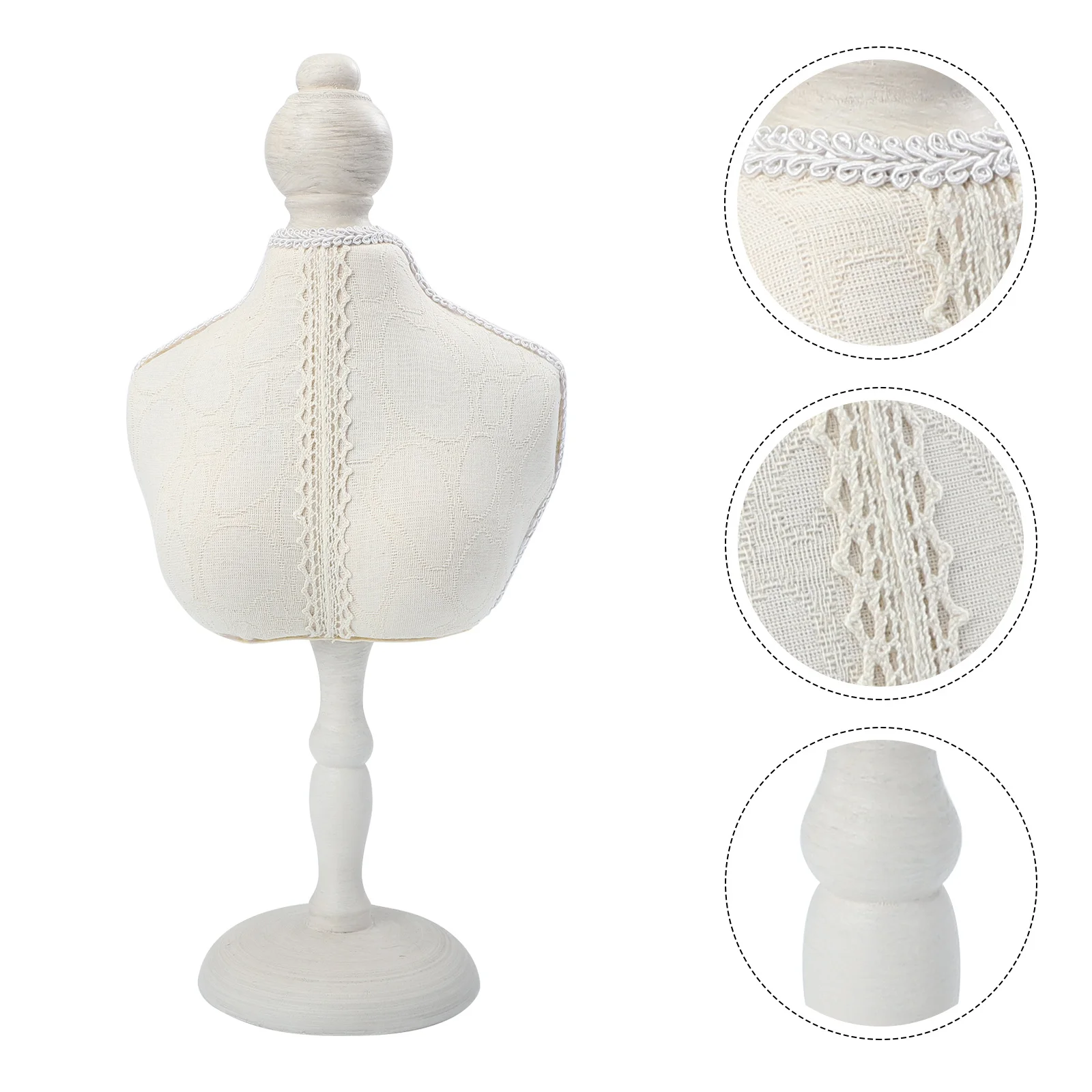 

Necklace Holder Jewelry Stand Exquisite Design Safe Materials Long Time Use Perfect Match Different Styles Jewelry Stand