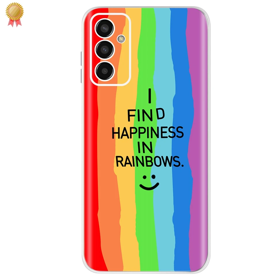 For Samsung Galaxy F M 13 F13 M13 4G Case Cover Luxury Women Silicone For Samsung F13 M13 F 13 M 13 Case Cute Phone Back Cover