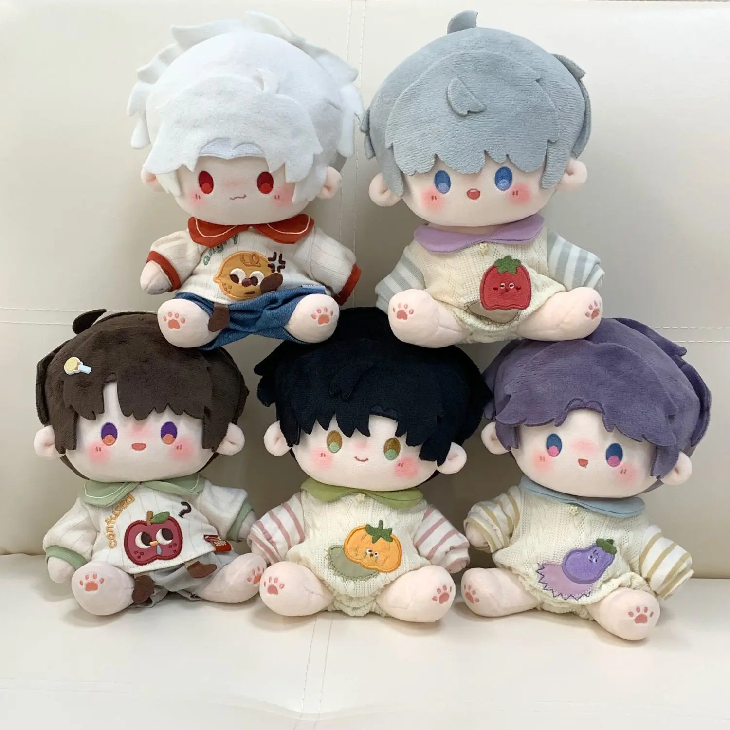 20CM ラブアンドディープスペース ぬいぐるみ ザビエル・ラファエル シルス・ゼイン・ケイレブ ぬいぐるみ スケルトンコスプレ ドレスアップ コットン クリスマスギフト