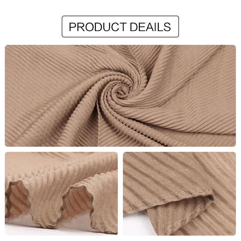 Big Size Crinkle Cotton Hijab Solid Color Wrinkle Shawls For Women Muslim Scarf Summer Long Wraps Ladies Soft Headscarf 180*90cm