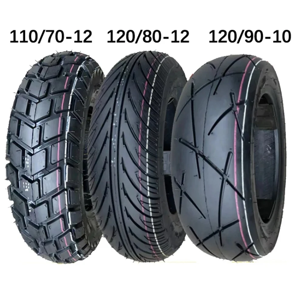 120/70-12 130/70-12 130/90-10 130/70-12 Tubeless tire for motorcycles, suitable for mopeds, electric scooters, and motorcycles