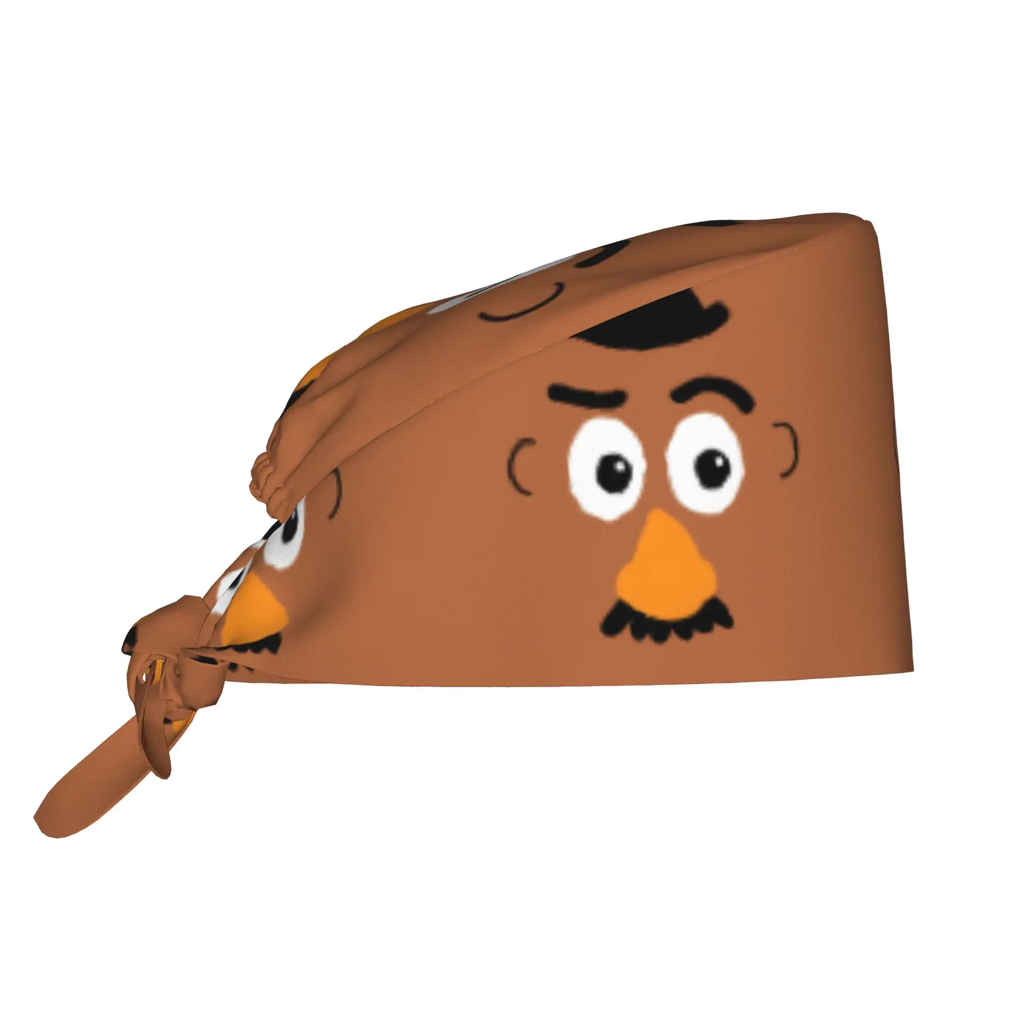 Custom T-Toy Cartoon S-Story Working Cap Surgical Hats Men Women  Operating Room Cap Operator Hats Lab Works Hat