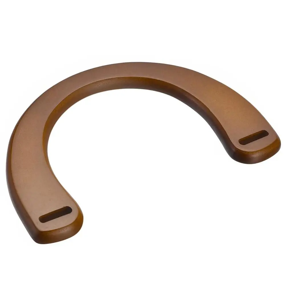 اليدوية انفصال DIY محفظة هدية مربع مقبض حقيبة يد مقابض حقيبة كتف حزام حقيبة يد الفرقة مقبض مقابض حقيبة خشبية