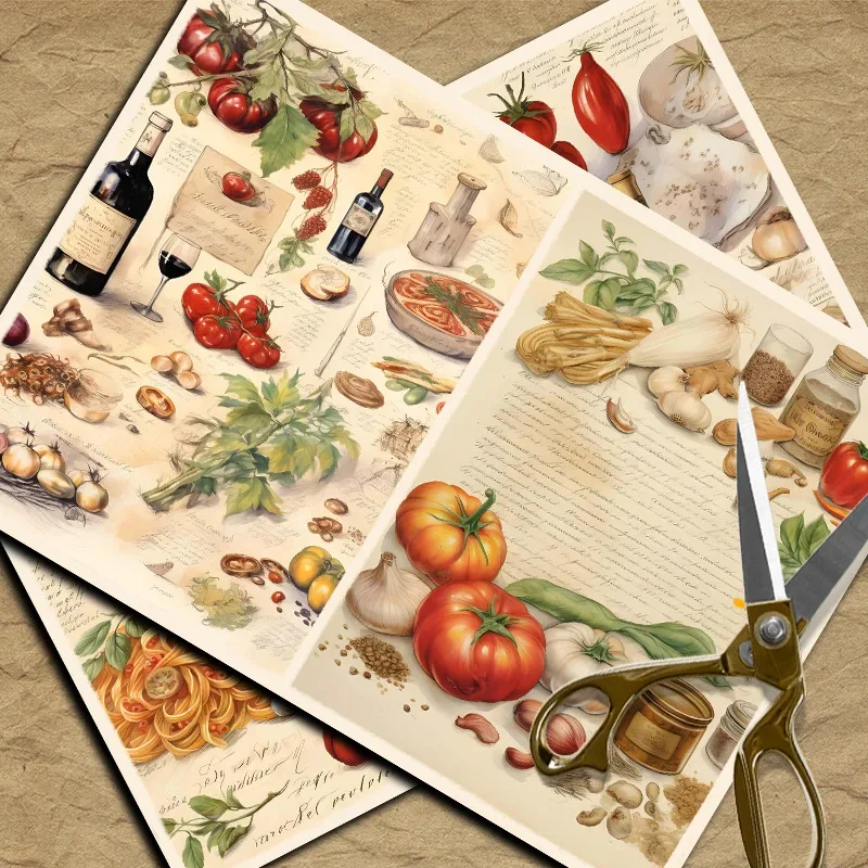 New Vintage Material Papers DIY Ledger Scrapbooking Material Elegant and Noble Diary Decoration Tailor Stickers Card Craft Work view 3