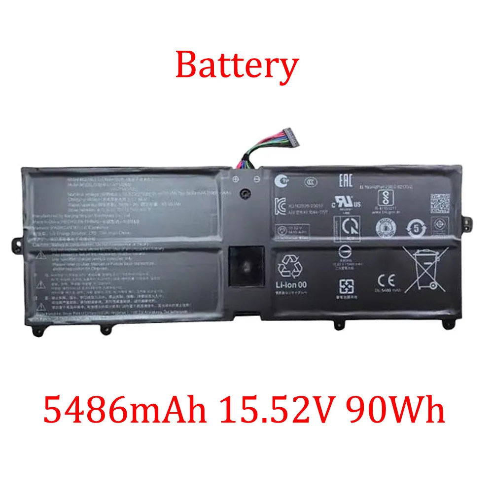 

Аккумулятор для ноутбука LG 16Z90SP 16Z90SP-A LBY122NM 5486 мАч 15,52 В 90 Втч Черный Новый