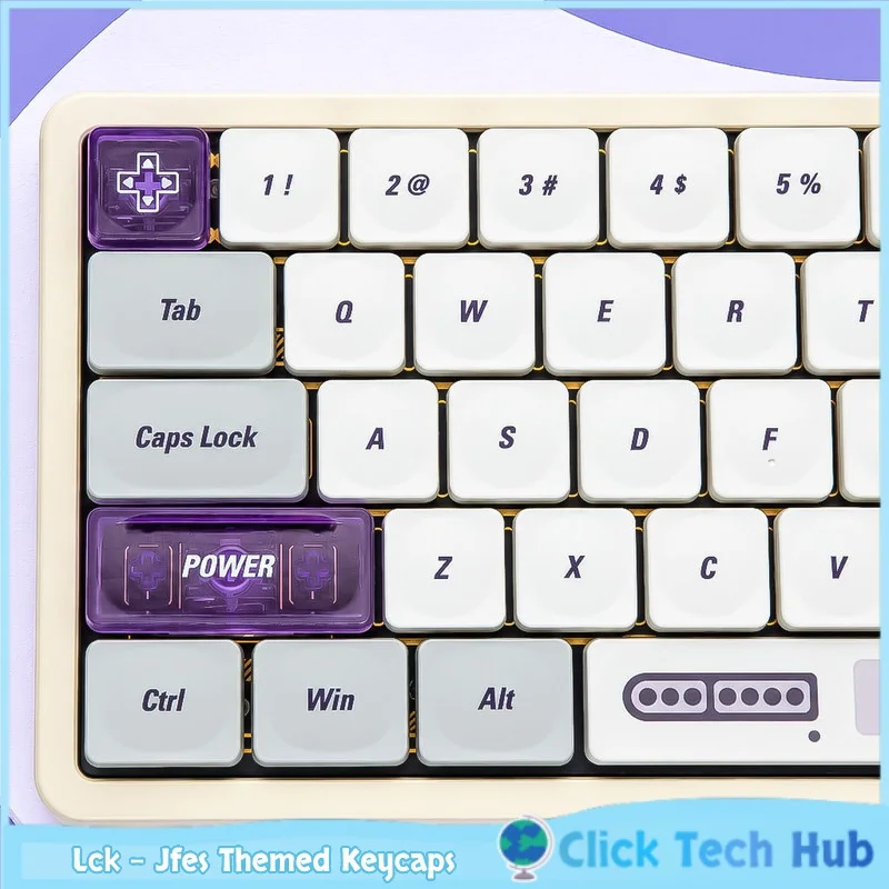 Lck - Jfes Themed Keycaps Low-Axis Keycaps R3 Thermal Sublimation Transparent Customized Mechanical Keyboard Short-Axis Keycaps