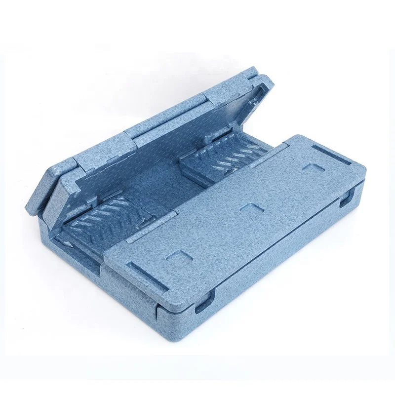 

Foldable Insulated Food Carrier Foam Freezer Cooler Box