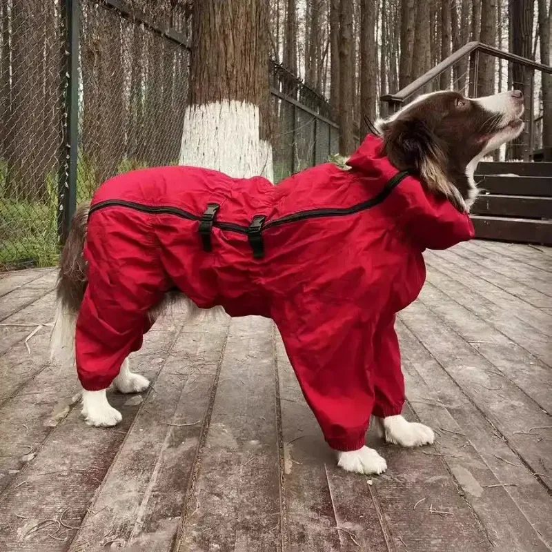 Autumn and Winter Big Dog Clothes, Cool and Fashionable Clothes, Medium and Large Dog Warm Jacket