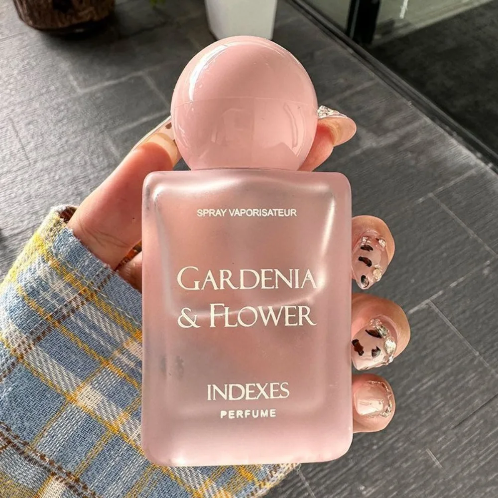 Women's Floral Fragrance with Long-Lasting Scent in Frosted Bottle Pink Romantic Refreshing Natural Neutral Niche EDT for Women