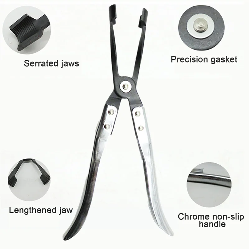 11Pcs Valve oil seal disassembly tool Cylinder Head Valve Spring Compressor Kit Stem Seal Installer Remover Plier Repair Tool