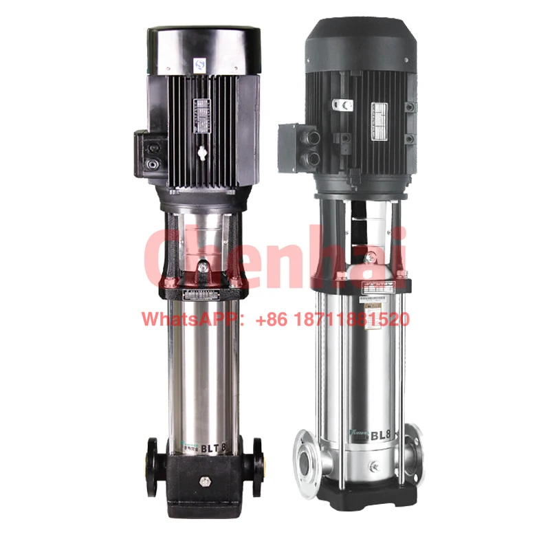 Stainless steel vertical multi-stage centrifugal pump BLT Booster pump high-pressure pump for water treatment filtration