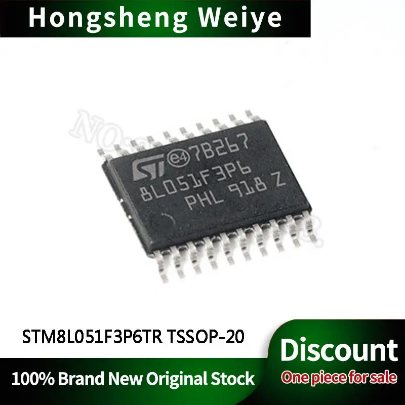 10Pcs STM8L051F3P6TR 8L051F3P6 TSSOP20 IC Chip In Stock DISCOUNT Sell