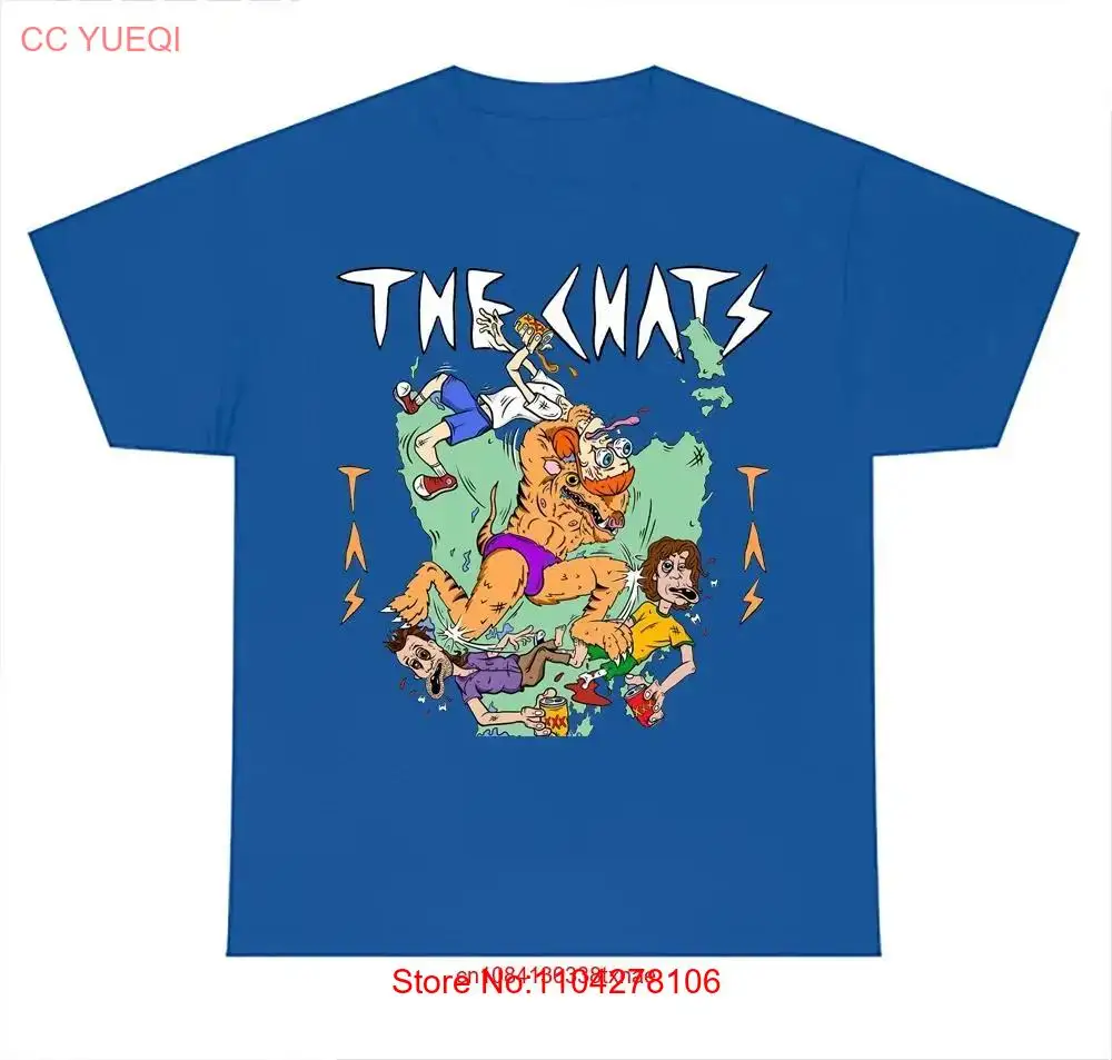 HOT NEW The Chats band poster T shirt blue S to 345Xl Q879 long or short sleeves