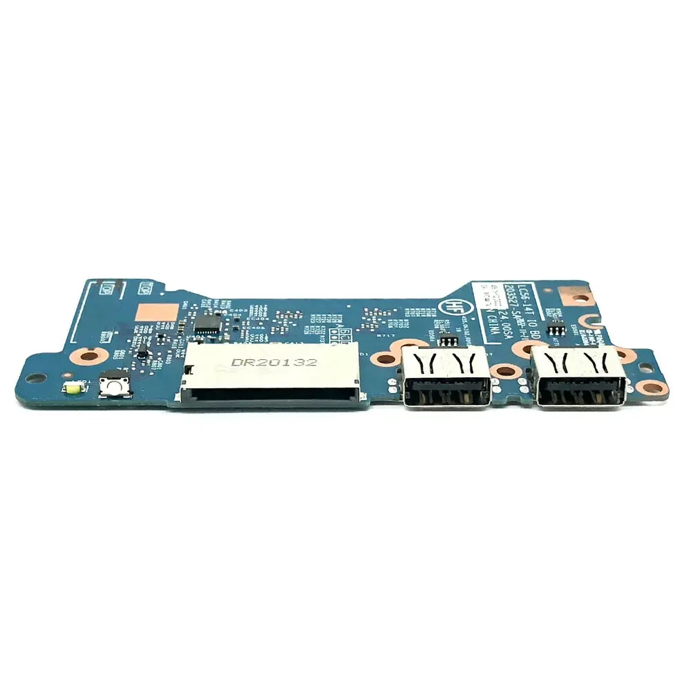 For Lenovo IdeaPad flex 5 14IIL05 14ITL05 14ARE05 15IIL05 laptop USB Jack Card Reader Power Button Board LC55-15C 448.0K109.0011