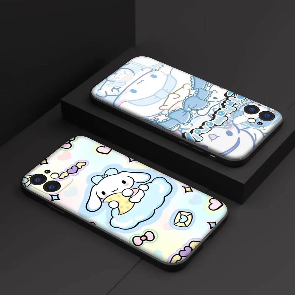 SO43 Cinnamoroll Sanrio art Cover Phone Case for Samsung Galaxy S20 S21 S22 S23 S24 Fe Plus Ultra Lite