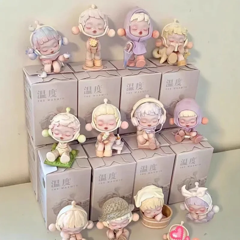 

Bubble Mart Blind Box Sp8 Temperature Series Blind Box Handmade Doll Trendy Play Ornament Toy Doll Birthday Gift Reproduction
