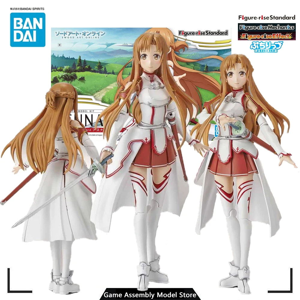 

Bandai Genuine Assembled Model FIGURE-RISE STANDARD ASUNA Anime Model Kit Action Figure PVC Gift for Boys