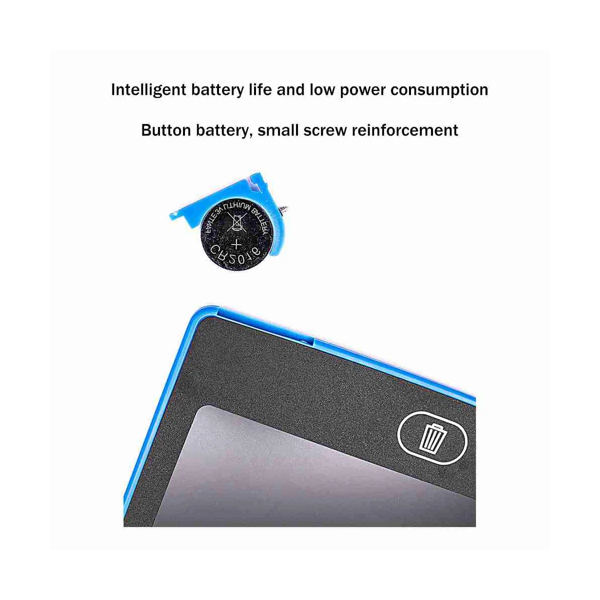 LCD Writing Pad 10 Inch Electronic Graphics Drawing Pads, Drawing Board , Digital Handwriting Doodle Pad Boy Blue