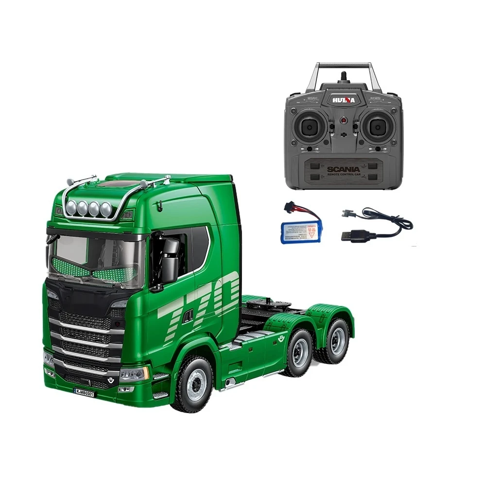 Wheelfun HUINA 1501 - Semi-remorque en plastique à base plate 1502 pour 1/18 avec télécommande pour tracteur, camion, jambes de support électronique, batterie Lipo, modèle Hobby Grade pour adultes Wheelfun HUINA 1501 - Semi-remorque en plastique à base plate 1502 pour 1/18 avec télécommande pour tracteur, camion, jambes de support électronique, batterie Lipo, modèle Hobby Grade pour adultes